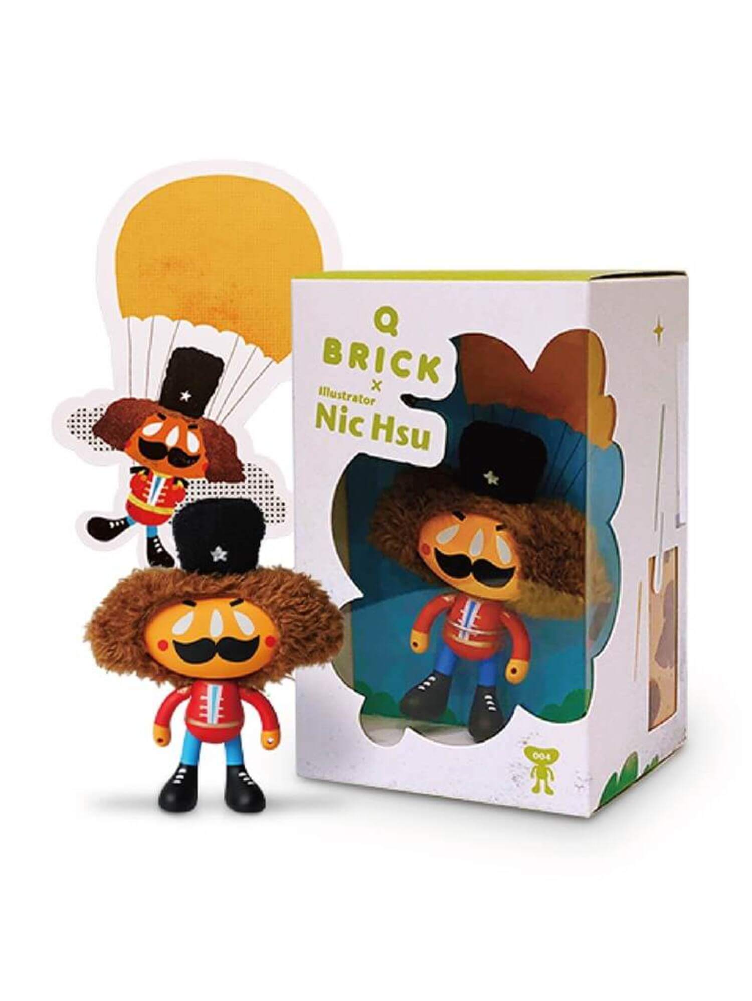 與插畫家徐世賢聯名，小橘人化身胡桃鉗軍隊整裝前進，步伐滿載勇氣與希望，為你抵禦敵人，守護美夢！